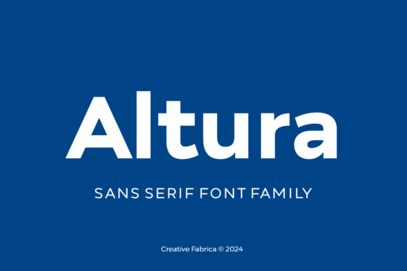 Altura: The Modern Display Typeface for High-Impact Campaigns
