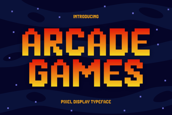 Arcade Games: The Perfect Display Font for Joyful Web Design