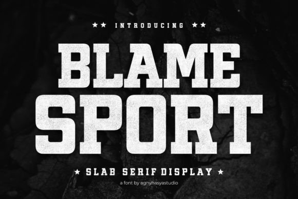 Blame Sport: The Dynamic Typeface That Elevates Small Business Branding