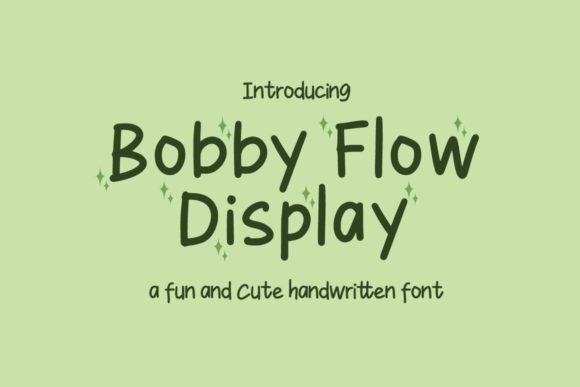 Bobby Flow Display: The Perfect Typeface for Modern Web Design