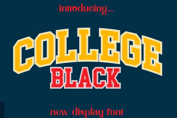 College Black: The Bold Typeface That Elevates Digital Branding