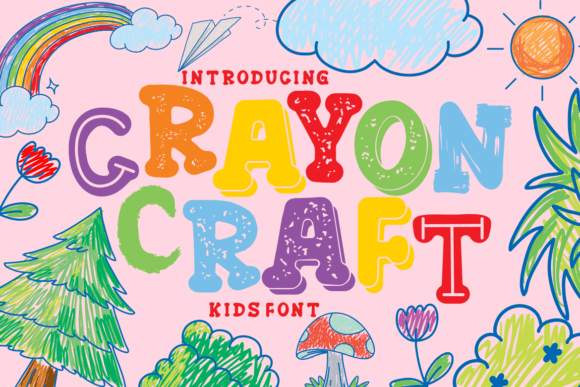 Crayon Craft: The Playful Typeface That Elevates Small Business Branding