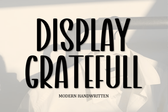 Display Gratefull: A Quirky Typeface for Creative Web Projects