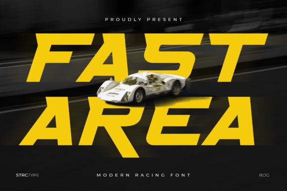 Fast Area: The Dynamic Typeface That Elevates Small Business Branding