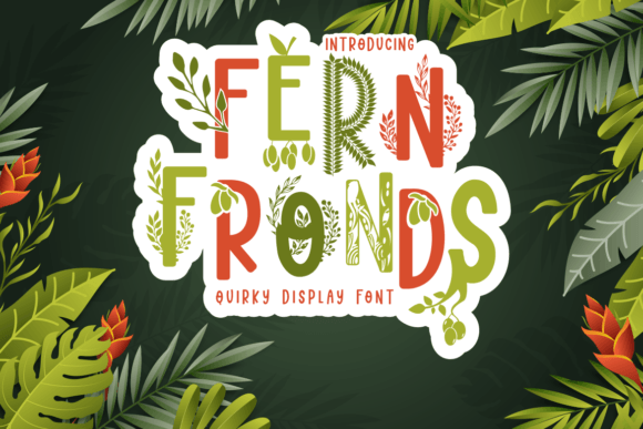 Fern Fronds: A Creative Font for Scroll-Stopping Visuals