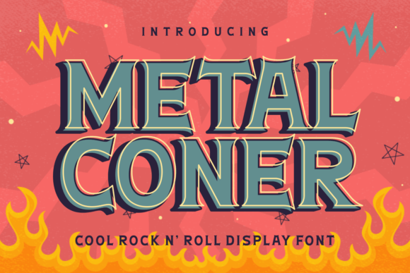 Metal Coner: The Premium Display Typeface for Scroll-Stopping Campaigns