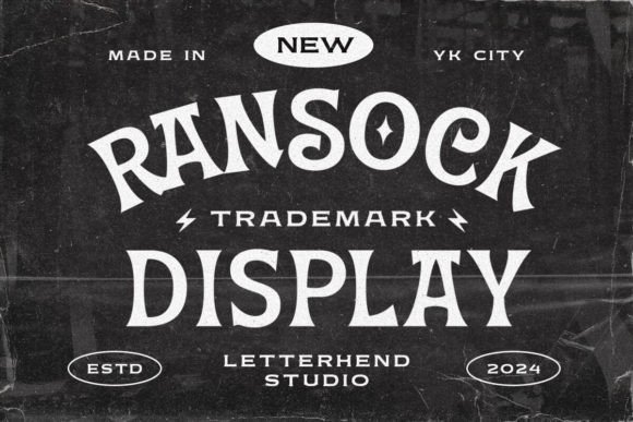 Ransock Display: A Vintage Typeface for Modern Web Design
