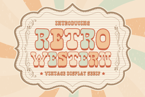 Retro Western: The Premium Display Typeface for Scroll-Stopping Campaigns