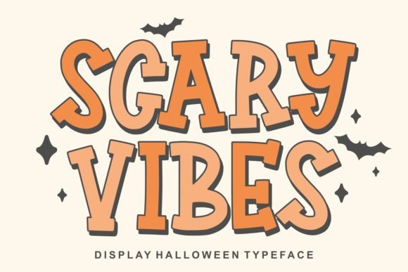 Scary Vibes: The Premium Display Typeface for Seasonal Campaigns