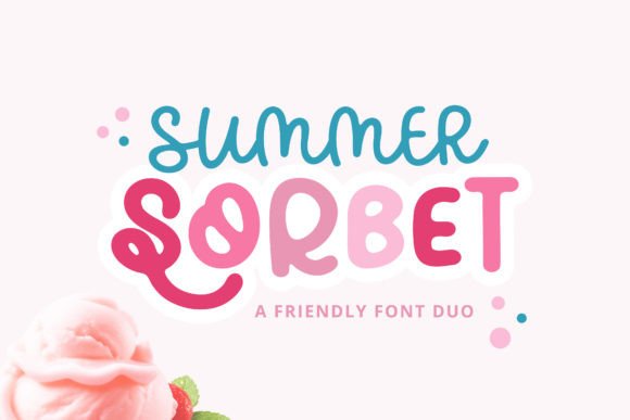 Summer Sorbet: The Groovy Typeface That Brings Handmade Labels to Life