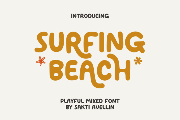 Surfing Beach: The Creative Font for Scroll-Stopping Campaigns