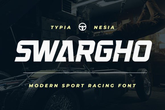 Swargho: The Sport Racing Font That Powers Campaign Visuals