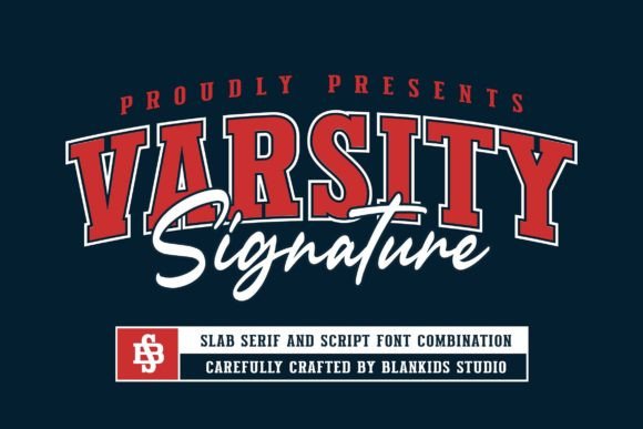 Varsity Signature: The Premium Display Font for Modern Editorial Design